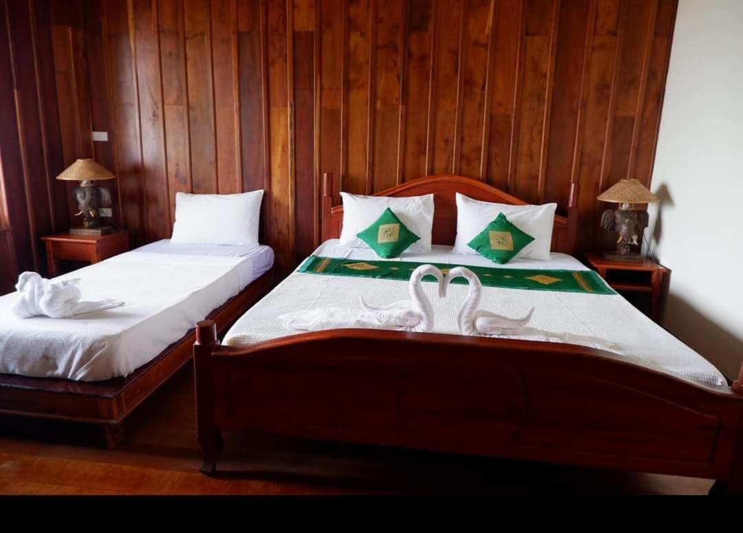 Kongmany Colonial House Hotell Muang Không Eksteriør bilde