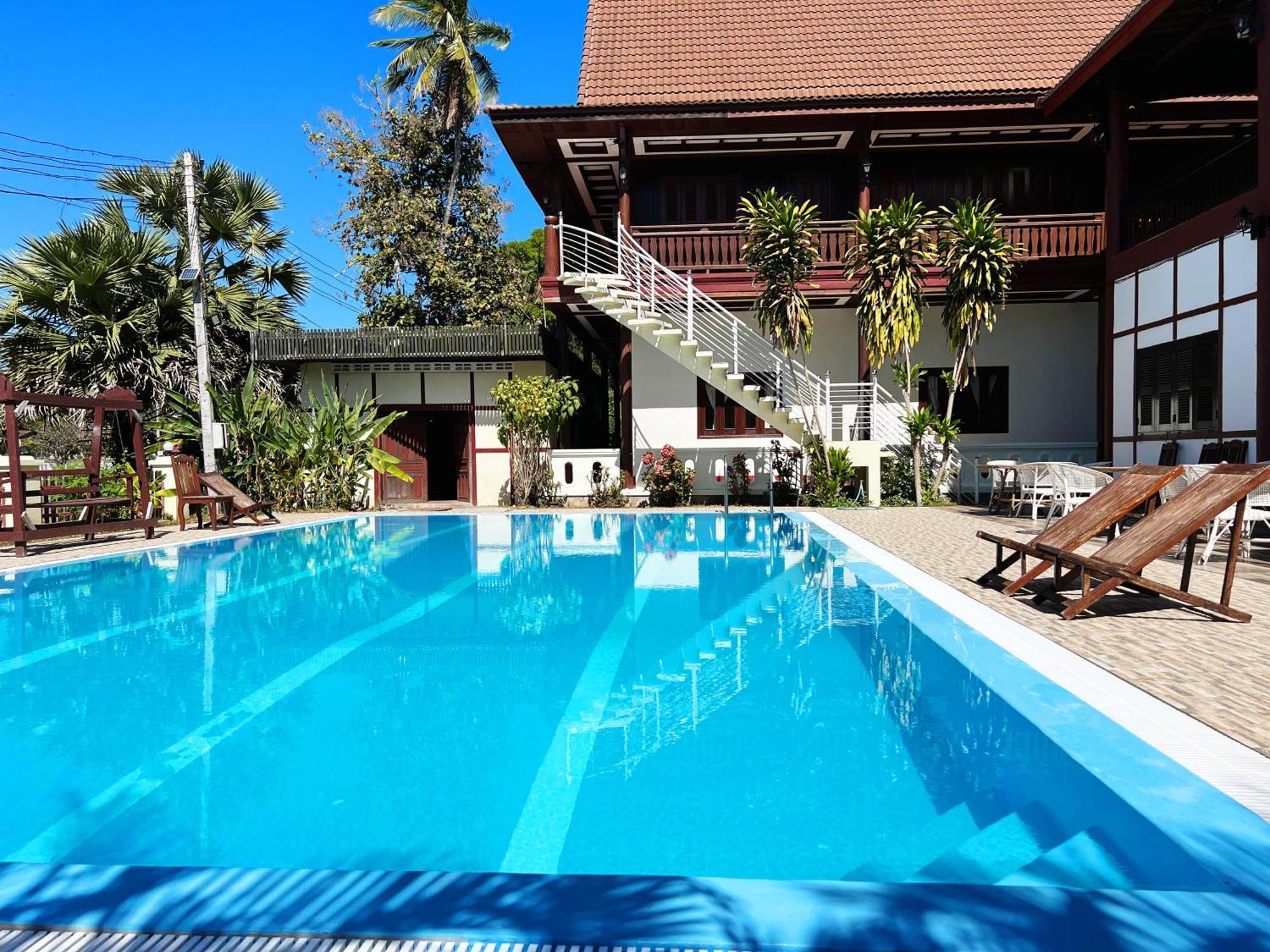 Kongmany Colonial House Hotell Muang Không Eksteriør bilde